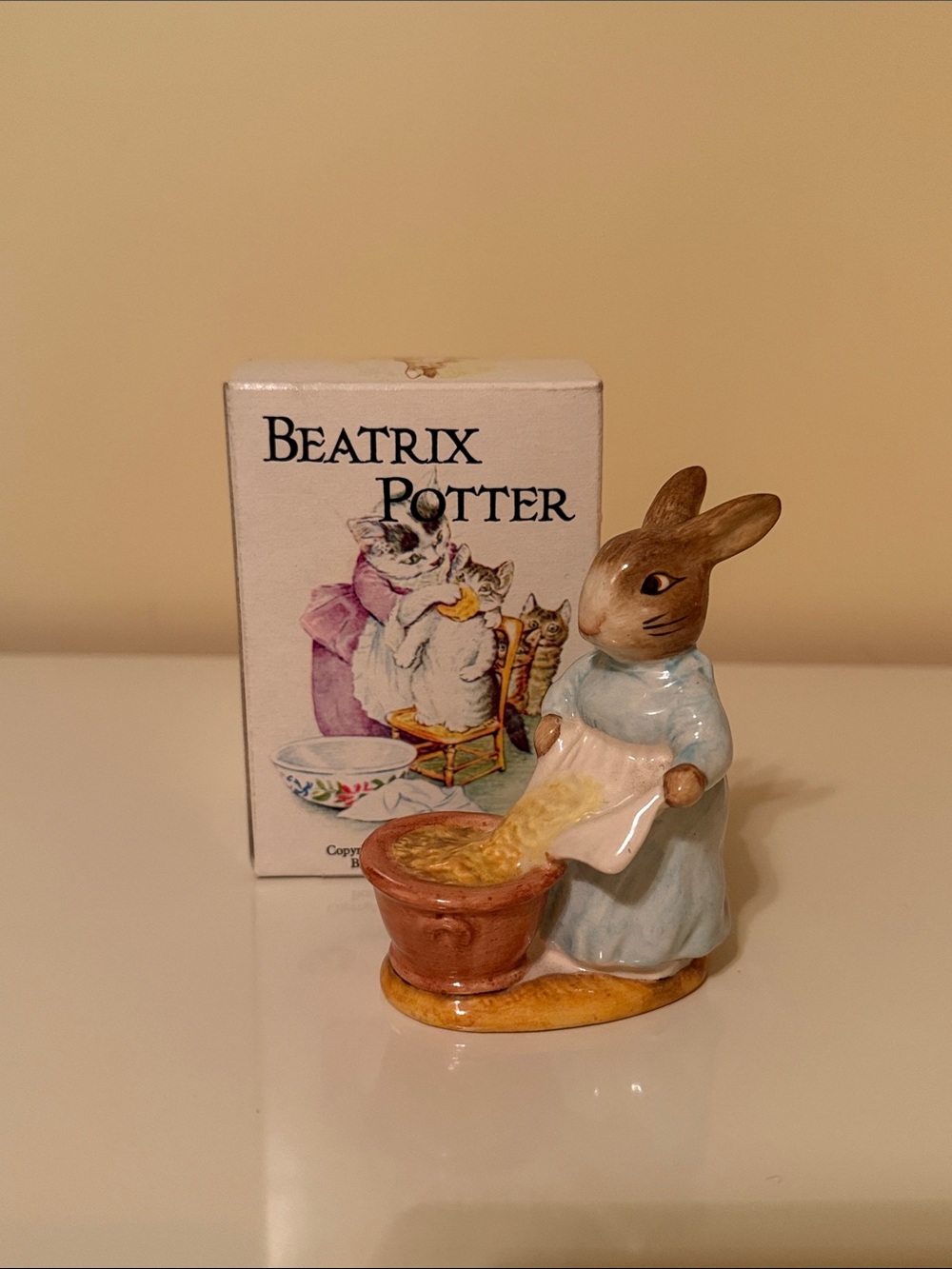 Beatrix Potter Cecily Parsley figurine with box